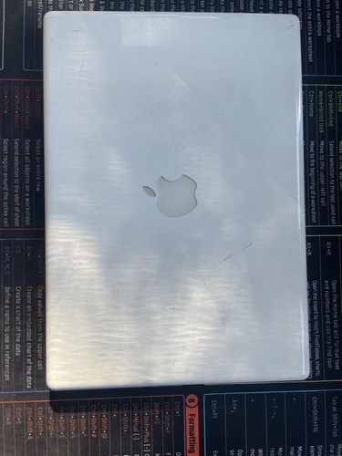 Apple macbook bianco - macbook, a1342