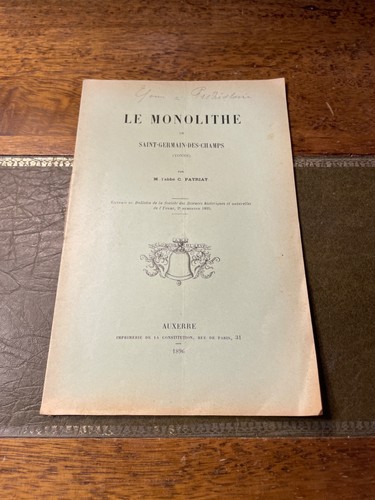 Livre monolithe de - livre,