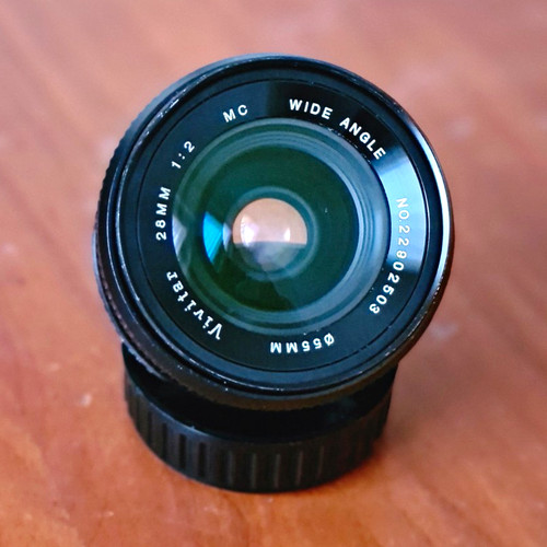 Vivitar 28mm grandangolare - f/2,