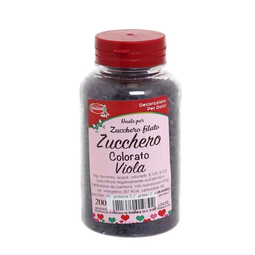 Cristalli zucchero colorato - cristalli,