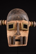 Africane Vecchio Dan Maschere Liberia Afrique 311