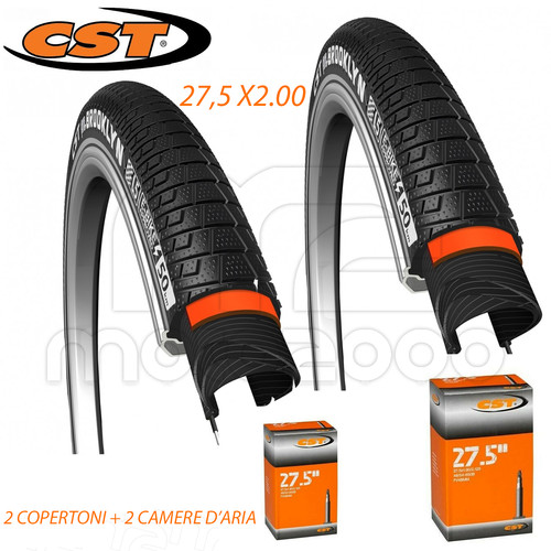 Coppia copertoni slick x - copertoni, 27.5"