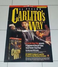 Manifesto Film CARLITO'S WAY Al Pacino Brian De Palma 47x67 cm poster locandina