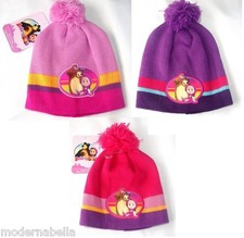 Masha e Orso cappello CUFFIA con Pon Pon bimba bambina inverno tg52/54 originale