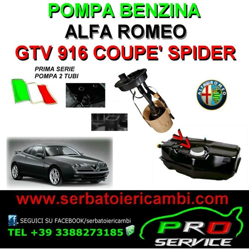 Nuova pompa benzina alfa - alfa, romeo