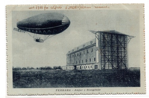 1918 ferrara cartolina - ferrara, con