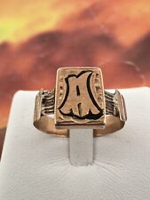 ring borbonico Anello ANTIQUE ORO ANTICO 6/7KT FINE800 SMALTI. A   rarità