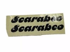 Adesivi Scarabeo Neri  Set. 2