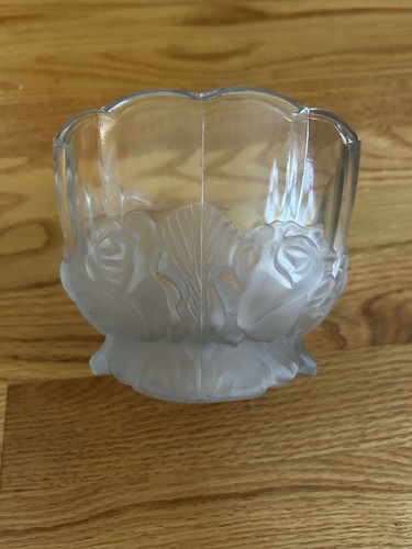 Lalique ciotola rosa - lalique,
