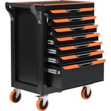 Carrello da officina con 7