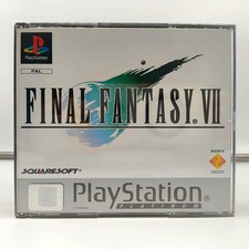 FINAL FANTASY VII 7 PLATINUM + DEMO FF8 - PAL EUR - PS1 PLAYSTATION 1 - COMPLETO