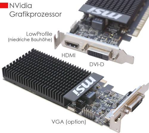 Msi nvidia gt710 1gb low - gt710,