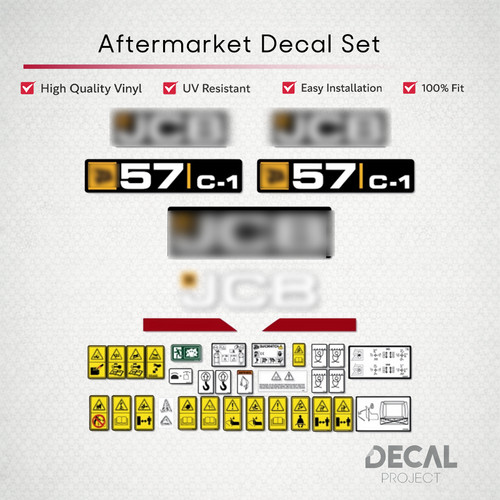 Set decalcomanie aftermarket