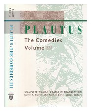 Plauto commedie volume - plauto:, commedie,