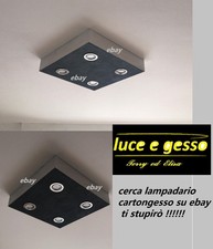 lampadario moderno con faretti