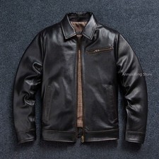 Giacca pelle uomo vintage anni