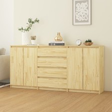 Credenze 3 pz in Legno