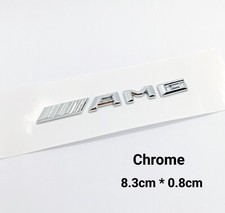 AMG logo Sticker 3D Emblème