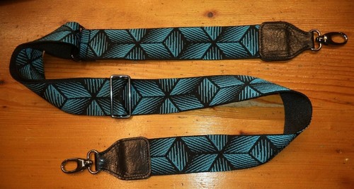 Tracolla per borsa jacquard