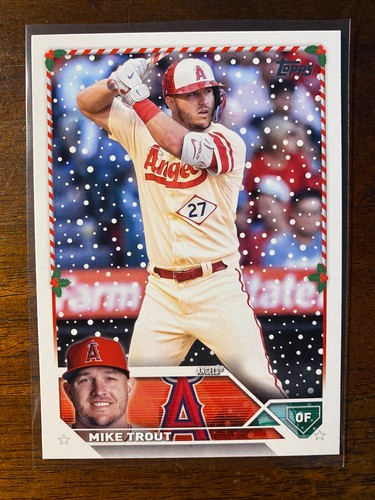 2023 topps holiday - 2023, mike