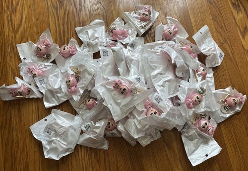 Portachiavi omascot rosa - portachiavi,