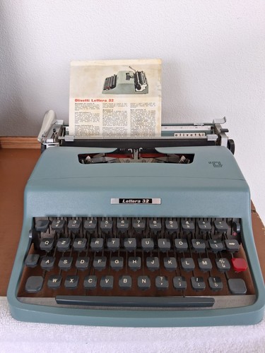 Macchina scrivere olivetti - da,