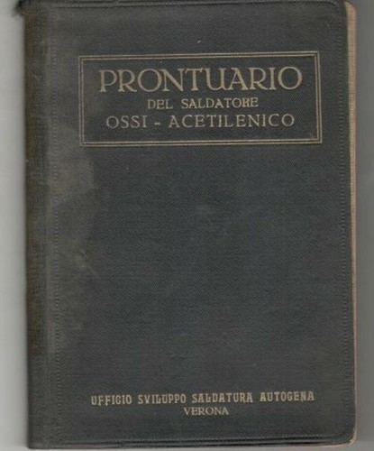 Prontuario della saldatura - della,