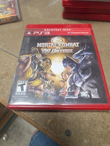 Ps3 mortal kombat dc - ps3, vs.