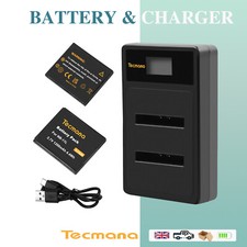 2x NB-11LH NB-11L batteria 1200mAh + caricatore per Canon IXUS 165 170 175 180 185 190
