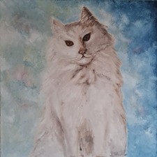 Quadro olio su tela, 60x60