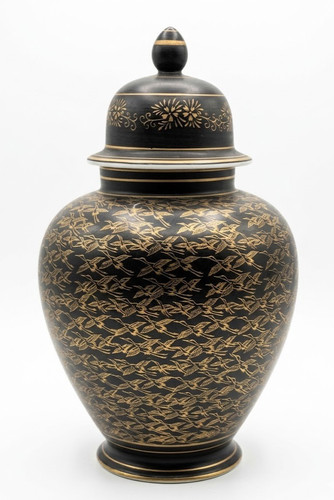 Vaso potiche oriental - vaso,