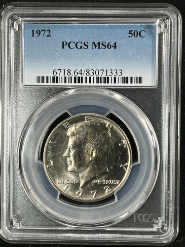 1972 50c kennedy mezzo dollaro - 1972,