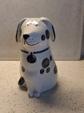 Cane maculato in ceramica di