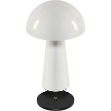 CENTURY LAMPADA LUME TAVOLO RICARICABILE COCO BIANCO PORTATILE TOUCH VINTAGE LED