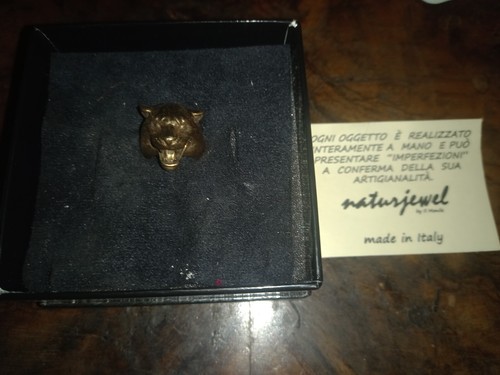 Anello felino fatto mano - fatto,