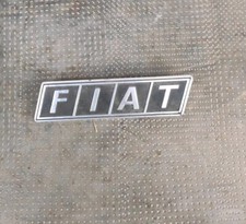 FIAT CAMPAGNOLA AR 76 logo stemma badge FIAT alluminio 17cm - originale nuovo