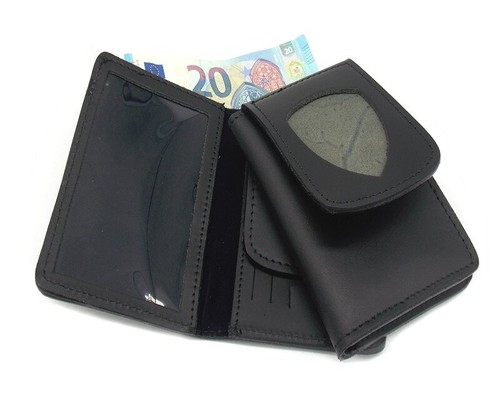 Portafoglio vega cuoio con - cuoio,