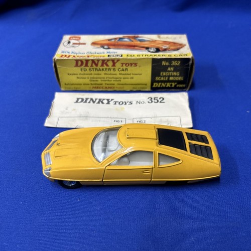 Dinky toys giallo 352 auto - giallo, ed.