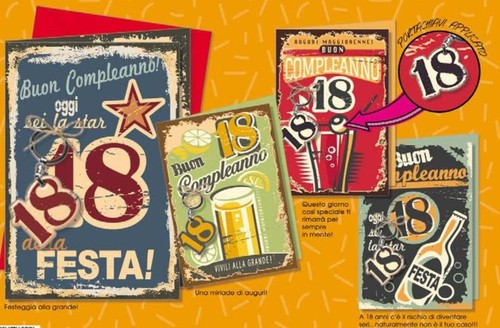 Biglietto auguri anni con - auguri, 18