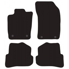TAPPETI TAPPETINI IN MOQUETTE NERA PER AUDI A1 SPORTBACK 2011-2018 SU MISURA 4PZ