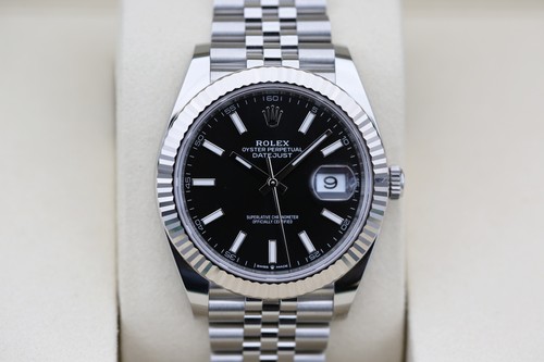Rolex 126334 nero - datejust, 41