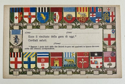 1930 1931 calcio - la, collezione