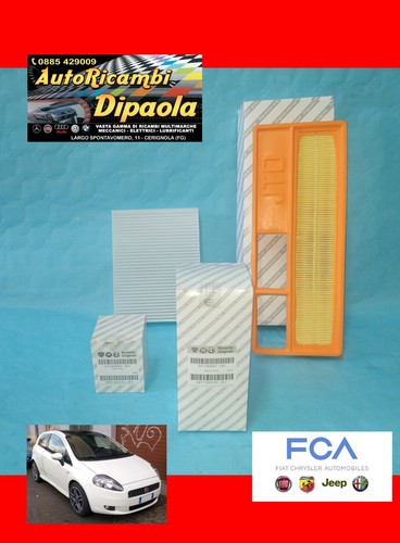 Kit tagliando originale fiat - kit,