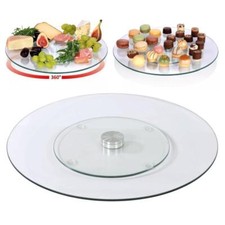 Piatto girevole vetro vassoio