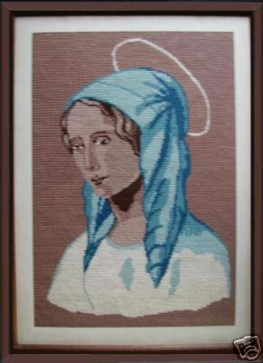 Quadro punto croce - croce, capoletto