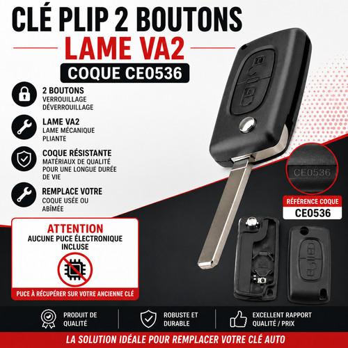 Coque plip auto compatible