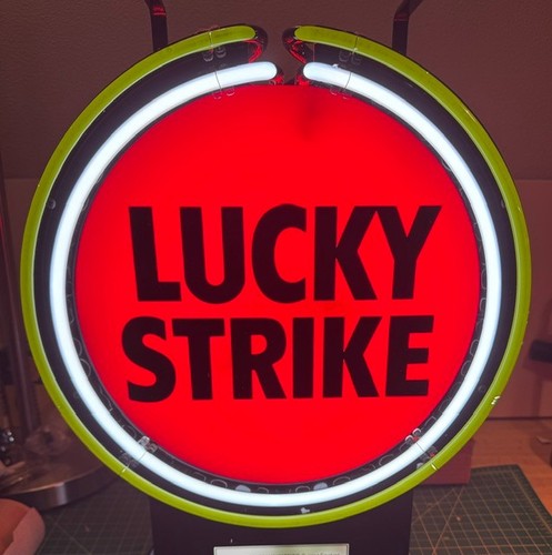 Insegna neon vintage lucky - al,