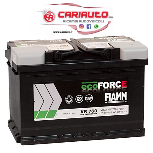 Batteria fiamm agm vr760 - batteria,