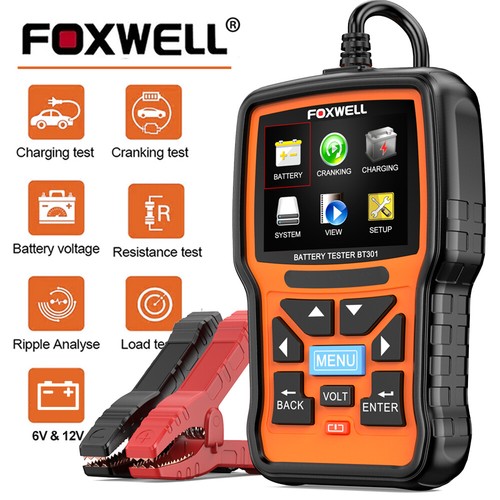 Foxwell battery tester 12v - tester,
