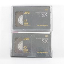 2 x JVC VHS-C nastri VHS
